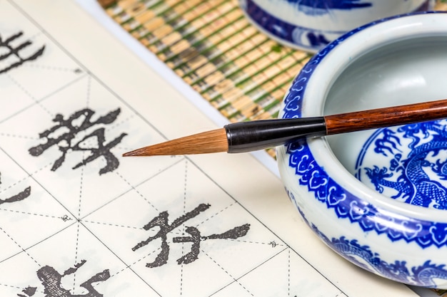 Free Photo sketching art culture paper japanese pen