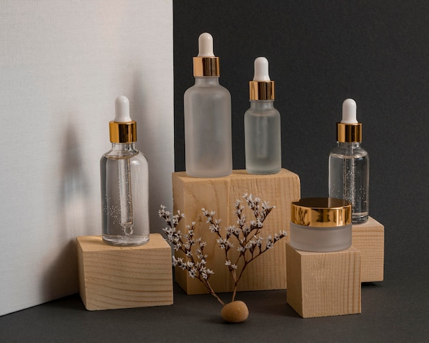 Skin oil droppers composition