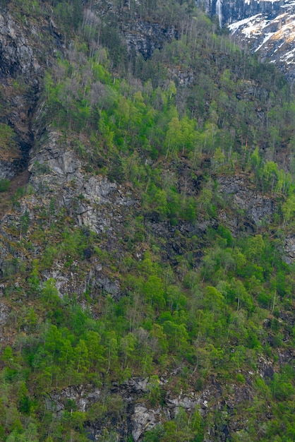 Бесплатное фото skjolden норвегия 16 мая 2023 года гора