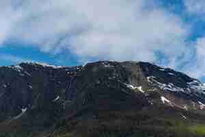 Free photo skjolden norway may 16 2023 mountain