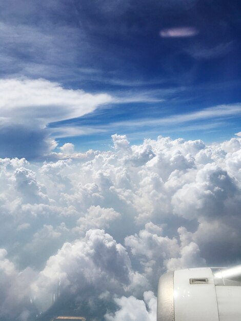 Sky filled with clouds