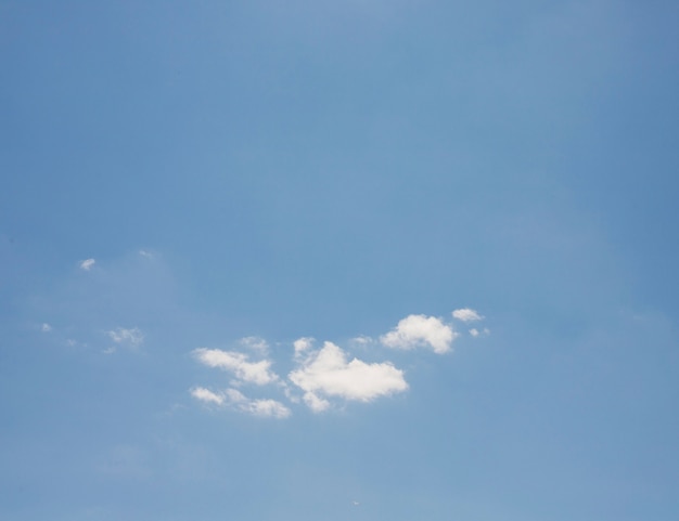 Sky with clouds in daytime