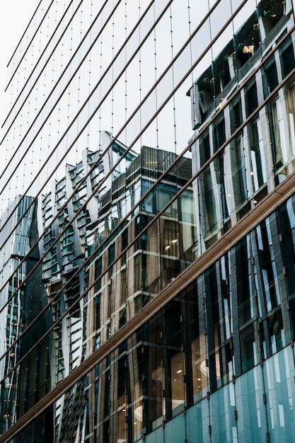 Skyscraper buildings in the city