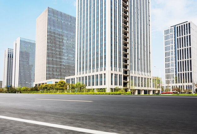 Skyscrapers in the city center