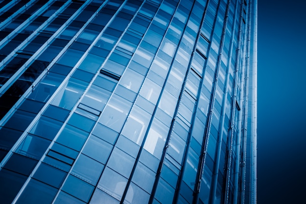 Skyscrapers from a low angle view