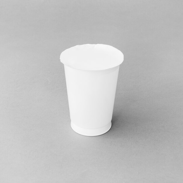 Small cup of dairy
