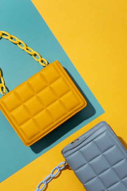 Small purse in studio still life