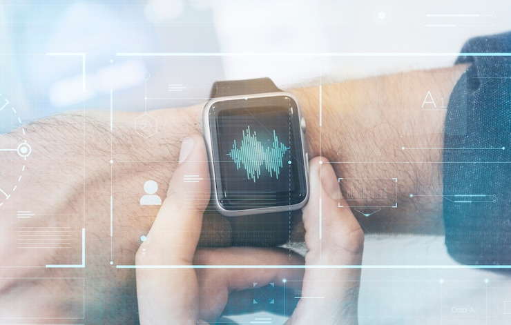 Free Photo smartwatch screen