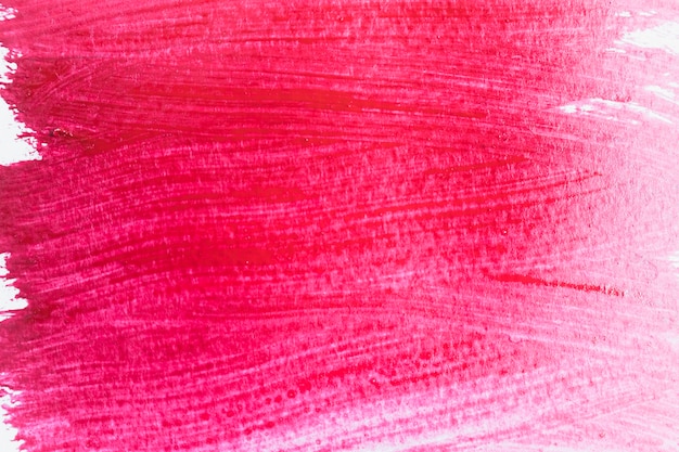 Smears of fuchsia dye