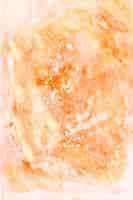 Бесплатное фото Мазки оранжевого красителя