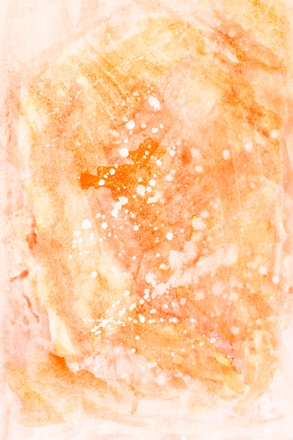 Smears of orange dye