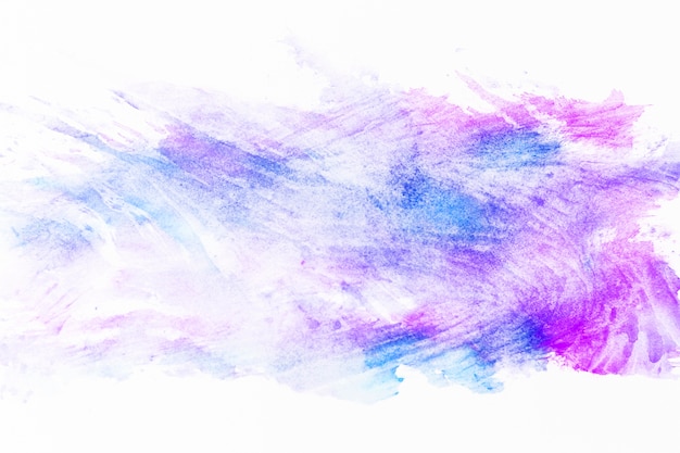 Free photo smears of violet and magenta paint