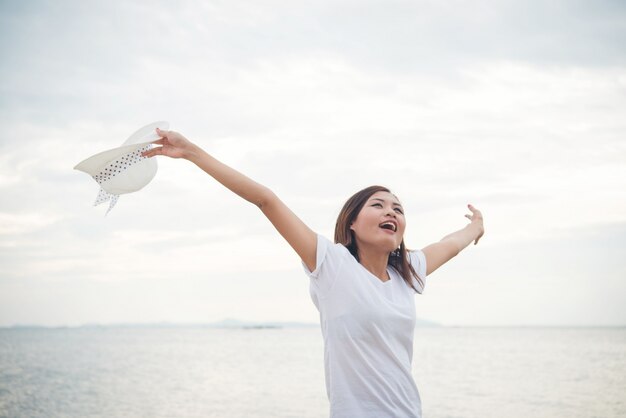 smile summer beauty one hat