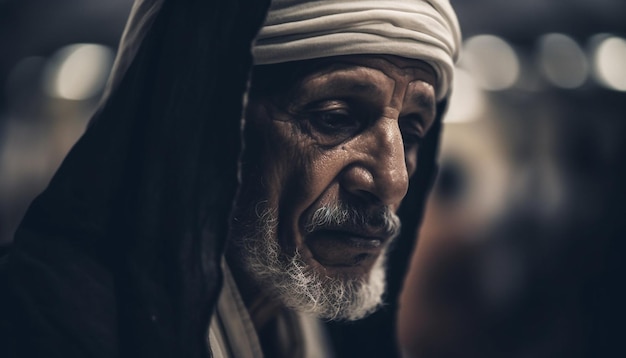 Free photo smiling men of different cultures in city life generated by ai