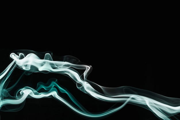 煙の背景テクスチャ、黒の抽象的なデザイン