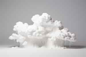 Free photo smoke cloud abstract background or wallpaper