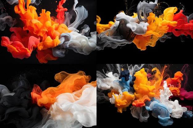 Free photo smoke cloud abstract background or wallpaper