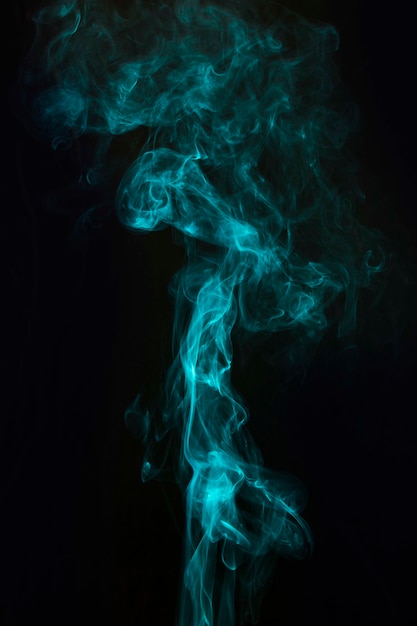 Smoke pattern for creative modern graphic design on black background