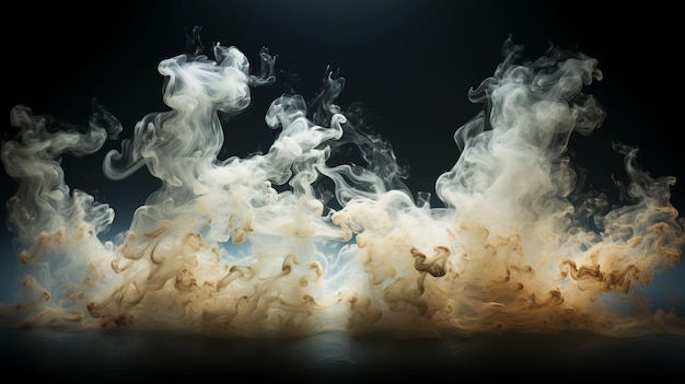 Free photo smoke plume background