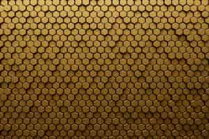 Free photo smooth golden textured material