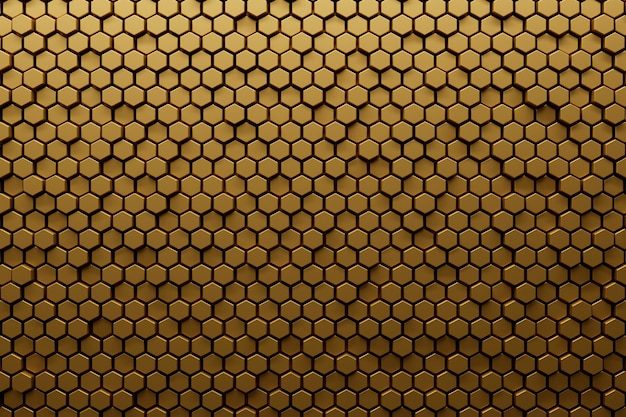 Smooth golden textured material