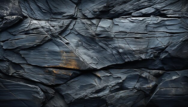 Smooth stone material creates a beautiful abstract pattern outdoors generated by artificial intelligence