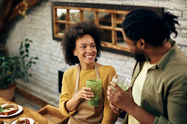 Free photo the smoothie you made is quite tasty