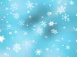 Free photo snowflakes background