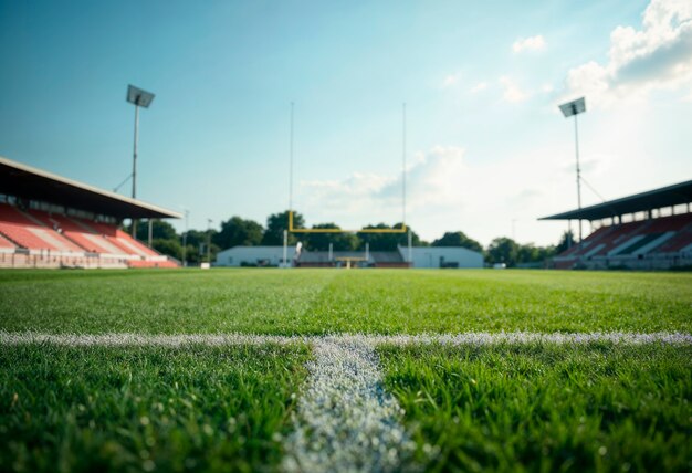 Soccer sport environment filed