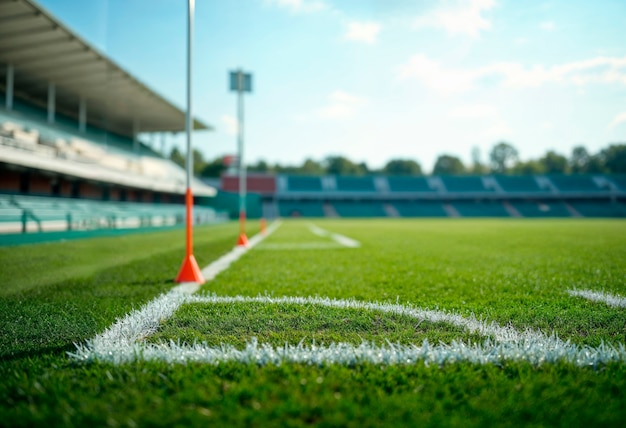Soccer sport environment filed