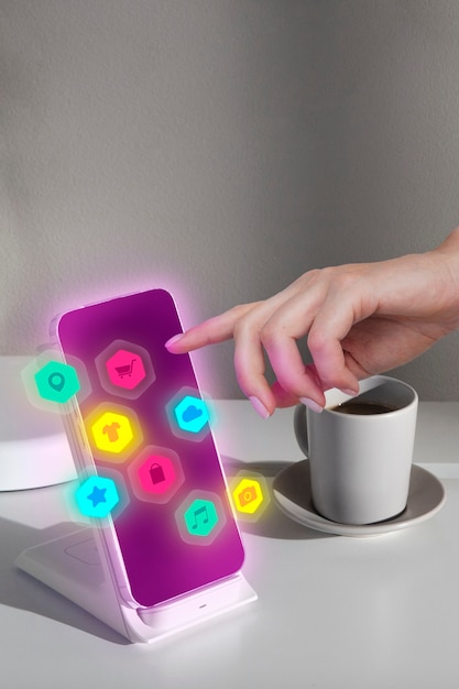 Social media marketing concept for marketing with applications