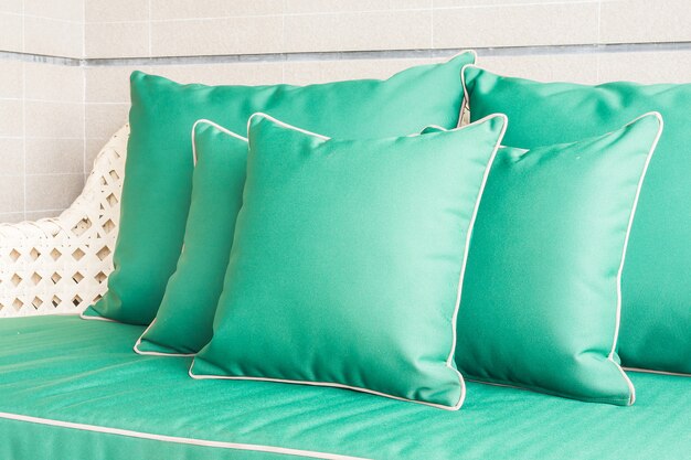 Sofa pillow decoration interior living room