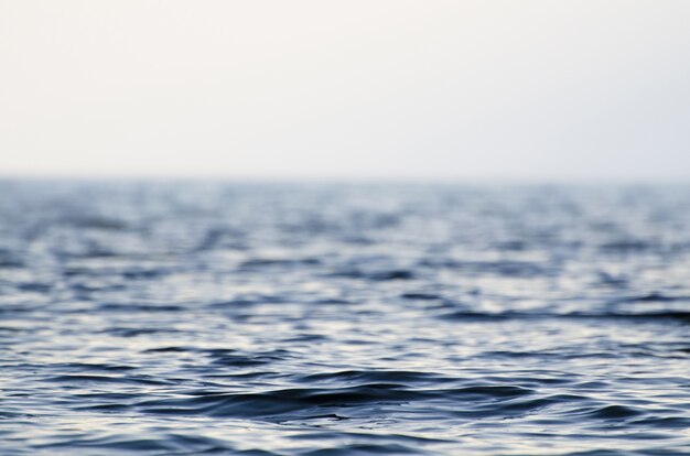 Мягкий фокус поверхности океана
