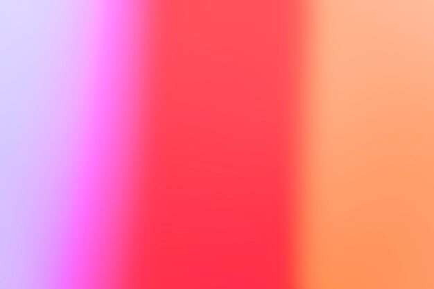 Soft gradient of colors