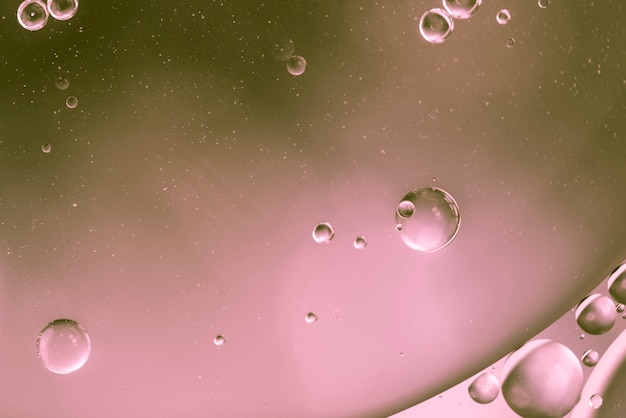 Soft pink abstract background with bubbles