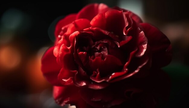 Foto gratuita morbidi petali rosa sbocciano in una natura vibrante generata dall'intelligenza artificiale