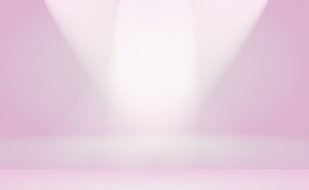 A soft vintage gradient blur background with a pastel colored well use as studio room, product presentation and banner