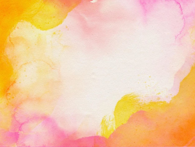 Soft Watercolor Stains Background