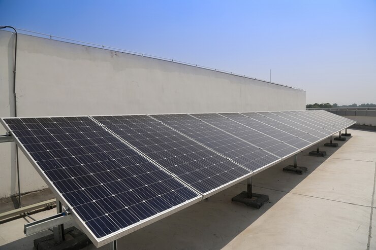 Free Photo solar power power station