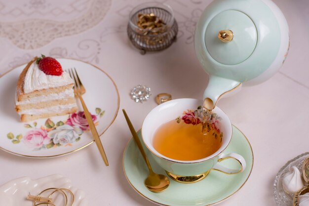 Sophisticated tea party assortment