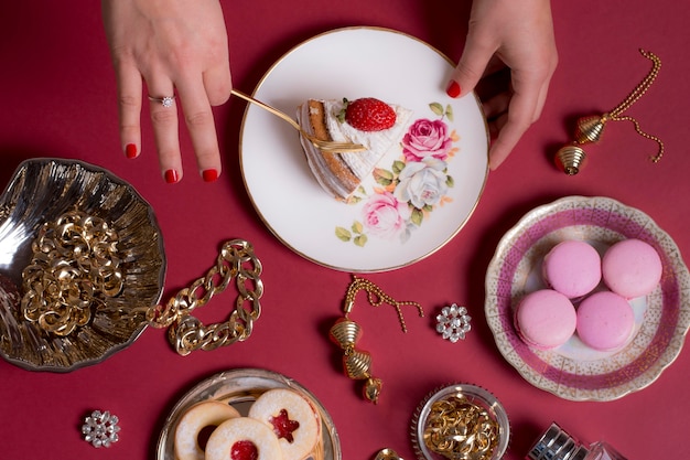 Sophisticated tea party assortment