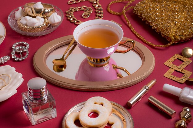 Sophisticated tea party assortment