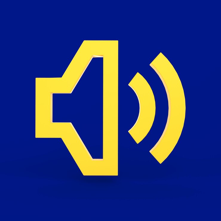 Free Photo sound volume up front side