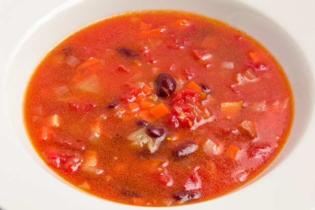Soup with beans