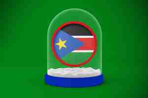 Free photo south sudan globe