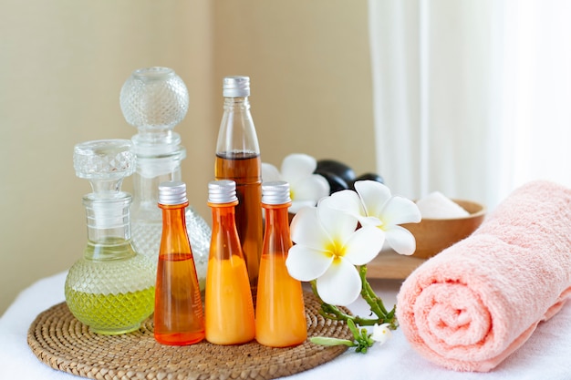 Spa accessories for massage healthy