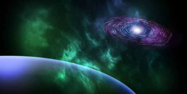 Space Abstract background