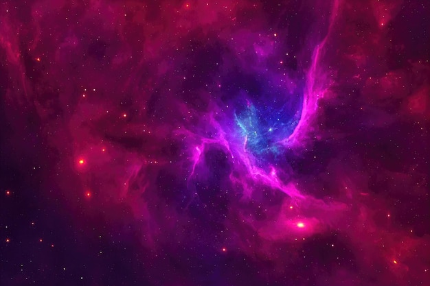 Foto gratuita sfondo dello spazio cosmo notturno stellato realistico e stelle brillanti via lattea e galassia a colori polvere di stelle