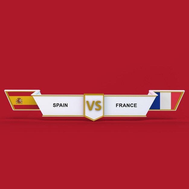 Free Photo Spain vs france