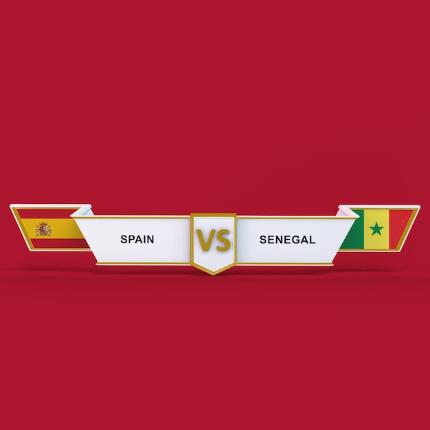 Free photo spain vs senegal